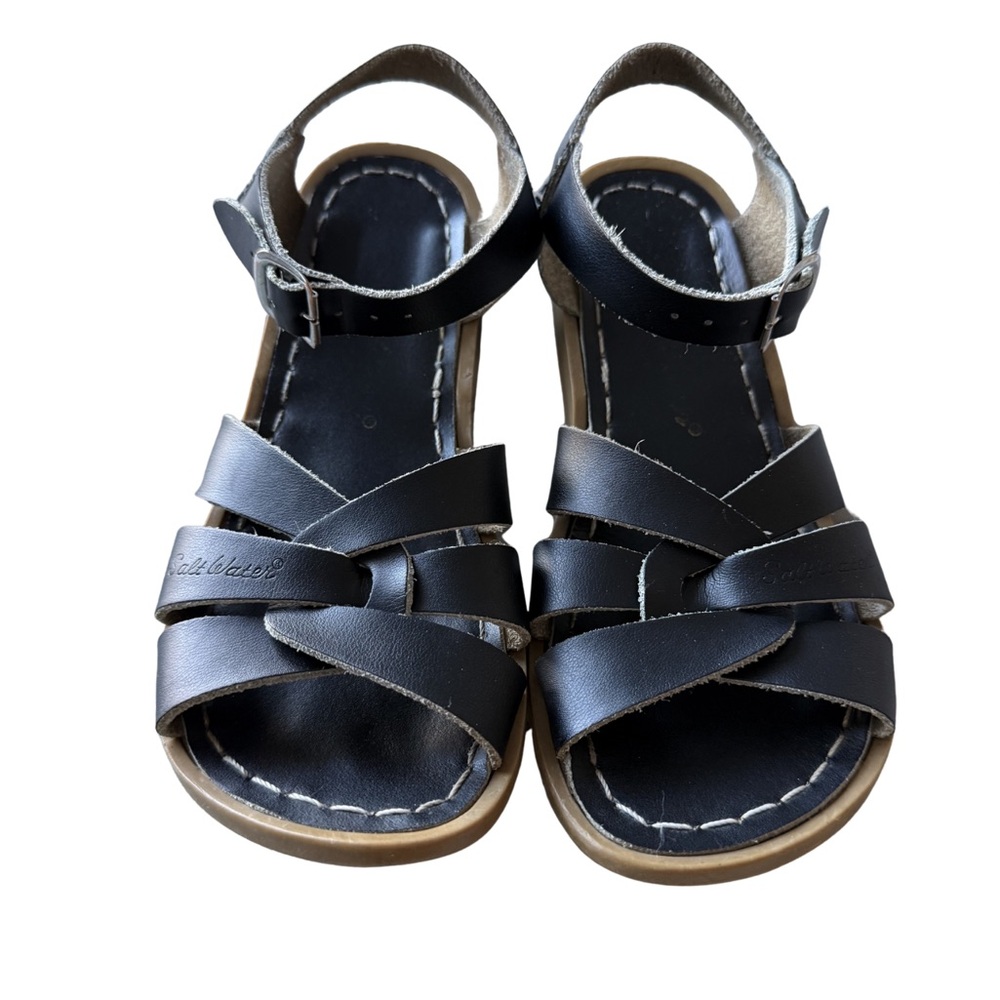 Salt Water Sandals Black Kids Sandals